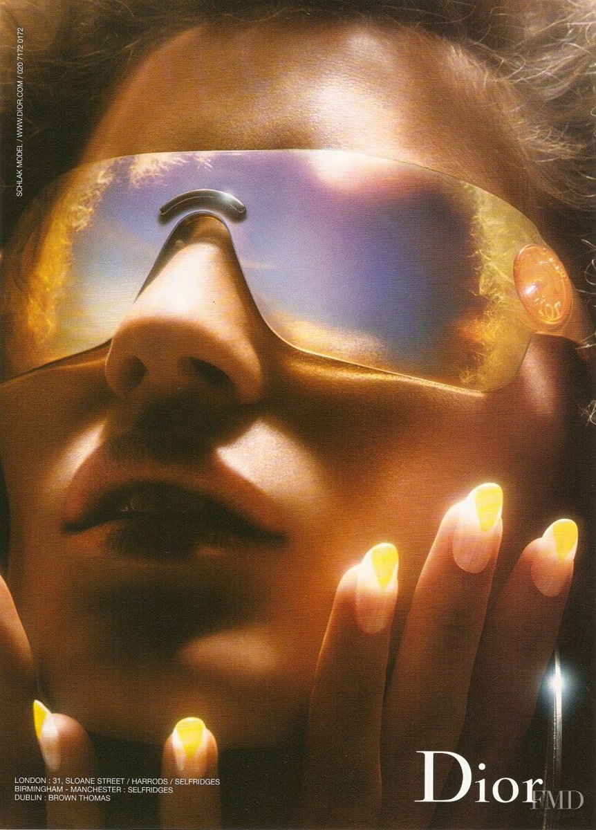 ad for Dior eyewear ss04