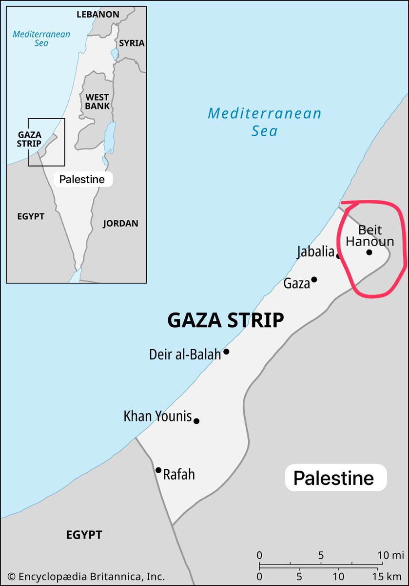 What is happening in Beit Hanoun now? Beit Hanoun is the northernmost city in Gaza. It was the first city to be attacked during this genocide , and 95% of the city is now just rubble. The city once consisted of 70,000 citizens, but now only a couple of hundred are sheltering in