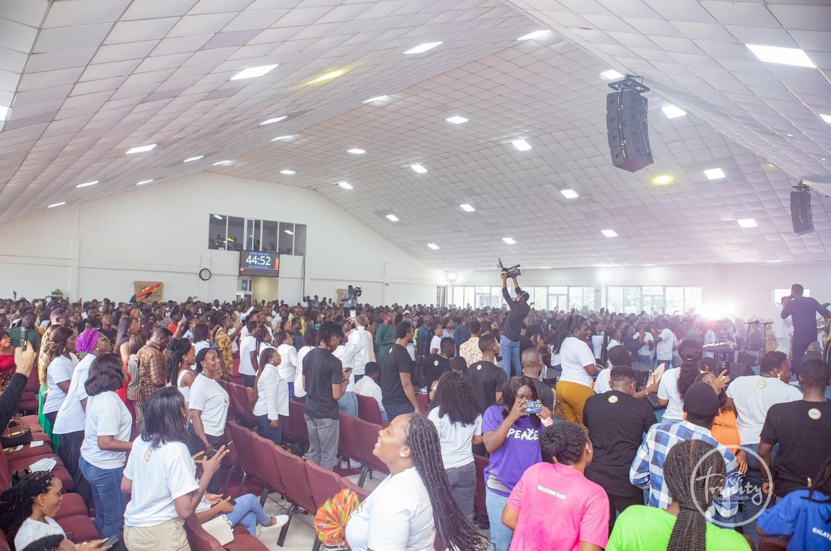 We are still living in the overflow of what God did yesterday. Simply amazing - MOSES BLISS LIVE AT TBC. @pas_kingsley #tbcghana #mosesblissliveattbc