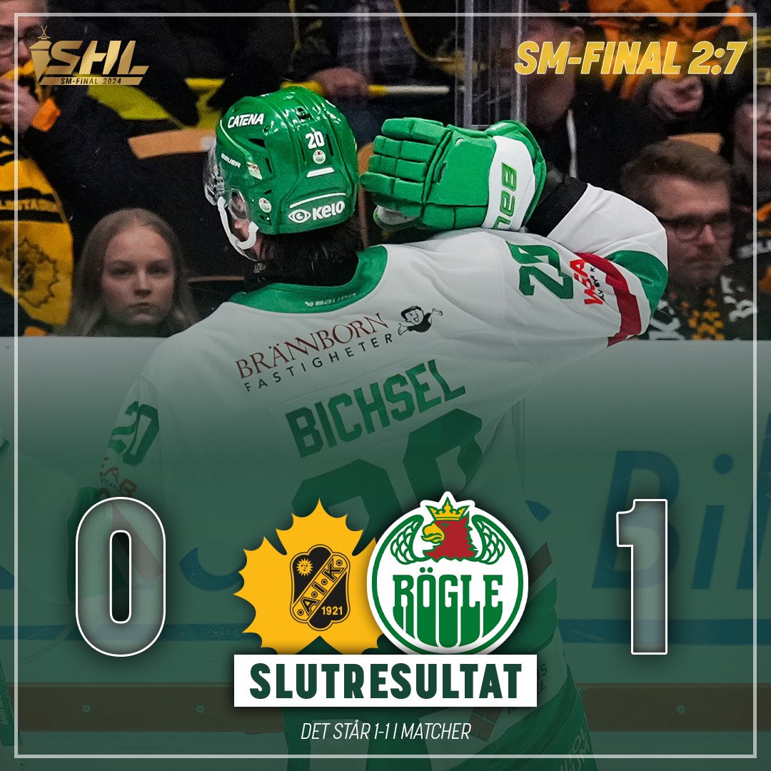 JAAAAAA! Giganten Bichsel💚 1-1 och kvitterat i matcher Äventyret fortsätter hemma i Ängelholm på torsdag kväll - ses där! @roglebk