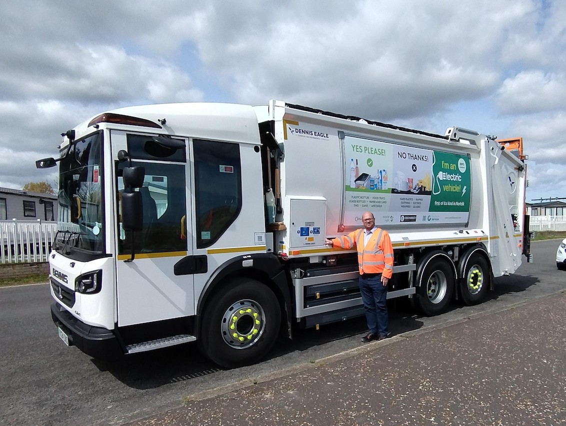 Norfolk’s first fully electric refuse collection vehicle - allthingsnorfolk.com/norfolks-first…