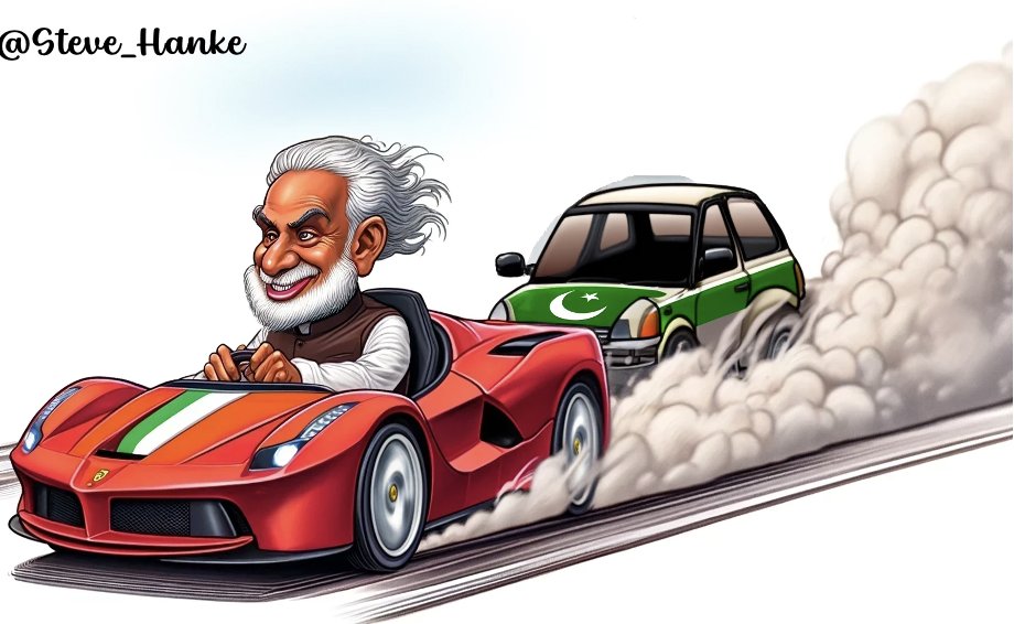 #PAKWatch🇵🇰: In the 1990s, India adopted SUPPLY-SIDE economics. Since then, India has “never looked back to the IMF” & has averaged 8% GDP growth over the last 20 years. Meanwhile, Pakistan is BURIED in debt & is now seeking its 24th IMF BAILOUT. INDIA = BOOM PAK = BUST.