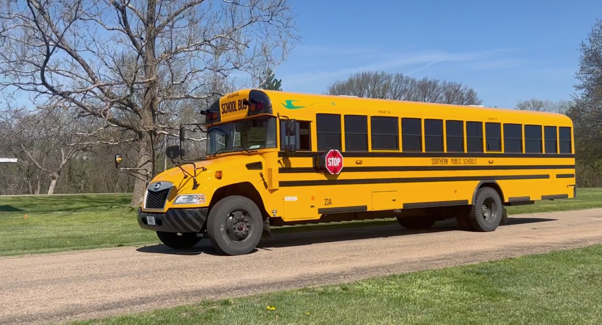Southern Public Schools and the Electric School Bus: District in Wymore rolls out its newest ride 'We figured ‘Why not try it out?’ It’s interesting to our kids, and maybe one day they’ll become interested in a career in electricity. Who knows?' Read! bit.ly/3U7DlTz