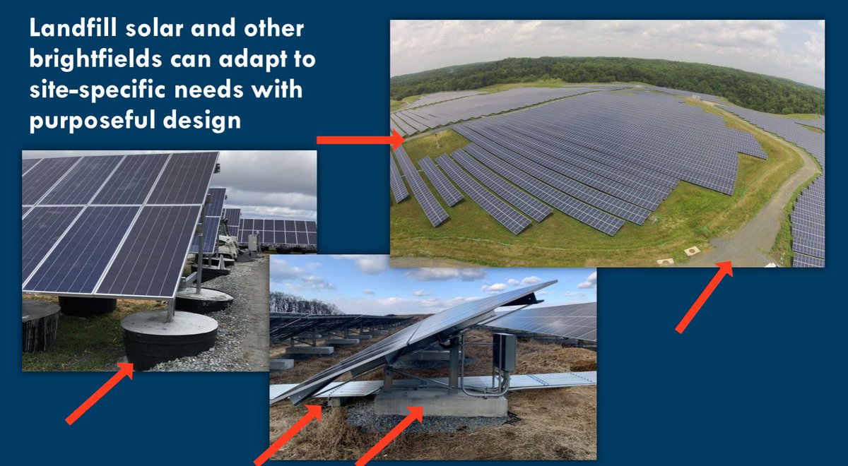Renewable energy on landfills, called Brightfields, is one of many discussions the City’s Office of Sustainability is having with industry groups. To learn more about Brightfields, watch this workshop the Office of Sustainability hosted: youtu.be/JPsm8AbfJpE?si… #EarthDay
