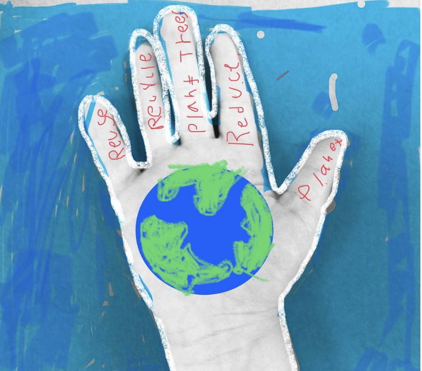 Keep the Earth Clean! #EarthDay2024 #popart #everyonecancreate #edtechcoach @altruriatigers_