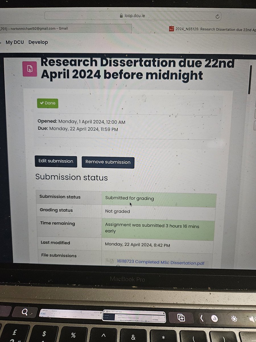 And just like that 2 years of hard work comes to an end #dissertation @DCUSNPCH @RebeccaMurphyIE #Health #socialinclusion #masters #MSc   #2 #recovery #family