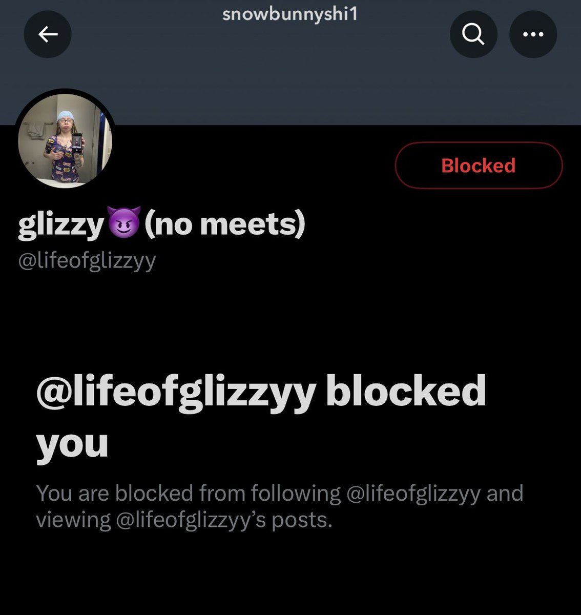 antwtstan's tweet photo. piece of shit scammer @lifeofglizzyy https://t.co/nlipgVG7kx