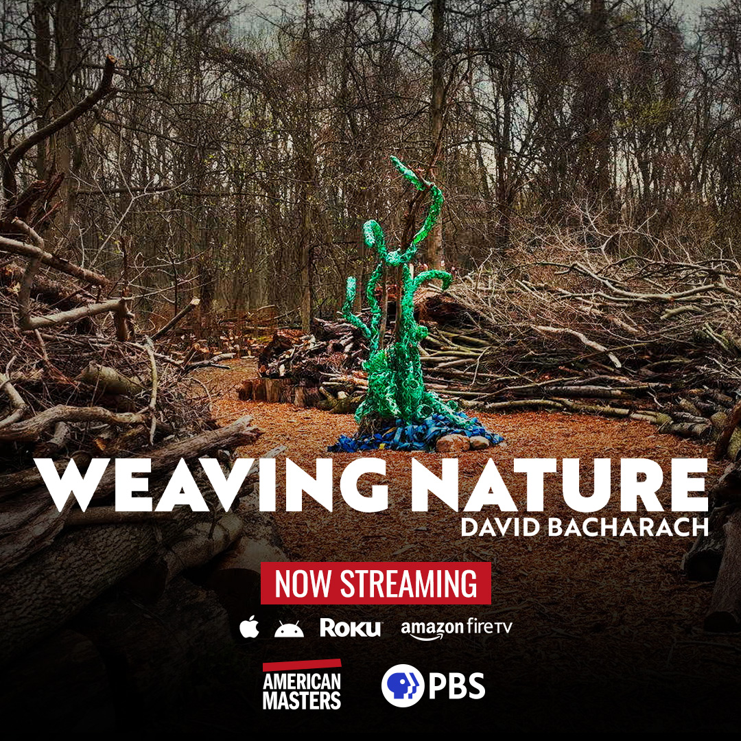 Artist David Bacharach employs traditional weaving and metalsmithing techniques to build sculptures that reflect environmental problems that impact land, air and water. “Weaving Nature” is now streaming. @marylandpubtv @IrvineNature to.pbs.org/4b0U6GE