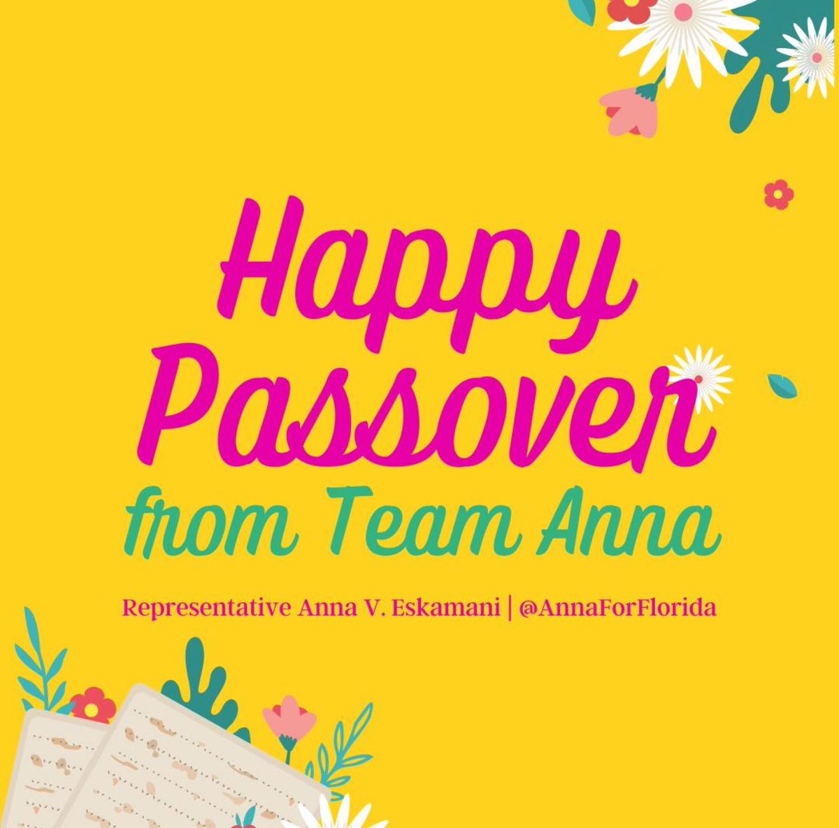 As the season of Passover arrives, I want to take a moment to extend my warmest wishes to all those who celebrate. In the spirit of this meaningful holiday, let us reflect on the universal message of Passover - the pursuit of justice, compassion, & solidarity w/those in need.