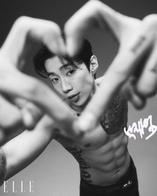 Jay Park para a ELLE Man.