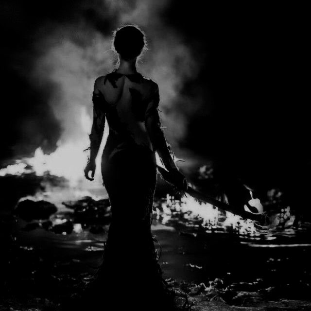 Is it a wonder I broke? Let's hear one more joke
Then we could all just laugh until I cry
… So I leap from the gallows and I levitate down your street
Crash the party like a record scratch as I scream
Who's afraid of little old me?