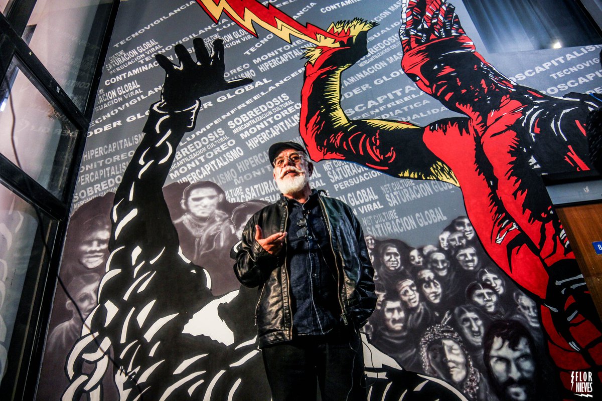 LibroRocambole's tweet photo. #Rocambole
#UNLP 
#Mural
@unlp https://t.co/qbSmvPUCzT