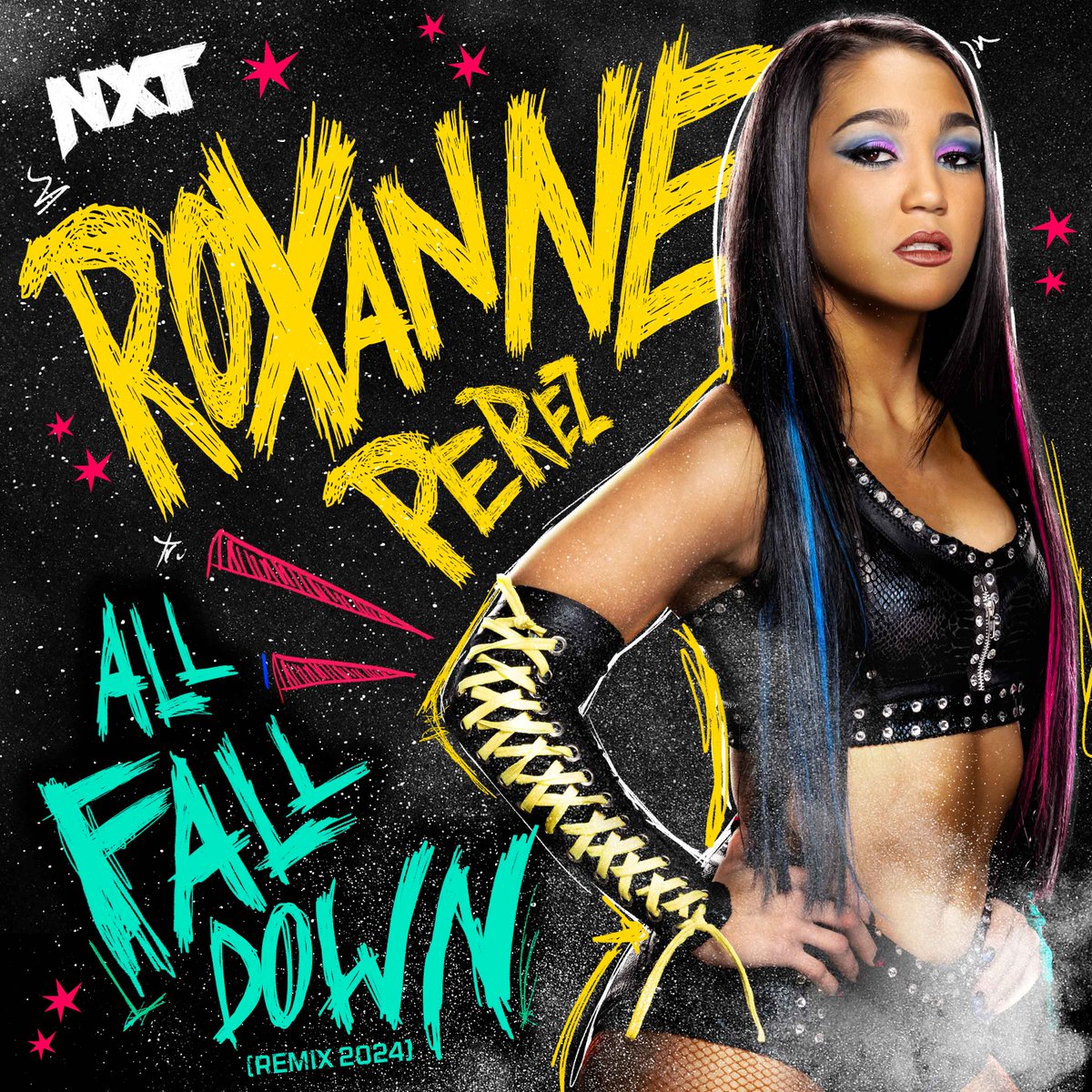 The Prodigy makes her mark. Listen to @roxanne_wwe’s theme “All Fall Down (Remix 2024)” on your favorite music service: linktr.ee/wwemusic
