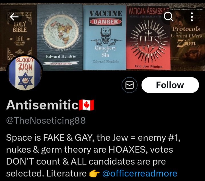 TastelessViews's tweet photo. @ajrbb2020 @funancio @wakeindreams @TheGlobeIsDead @Vox_my_ass Fun fact:

At the bottom of the #flatearth rabbit hole, a bunch of neo-fascists are trying to find gullible people and recruit them into hate groups.

Flat Earth is not an argument about science, nature, or math. https://t.co/1Tr7VzrDjq