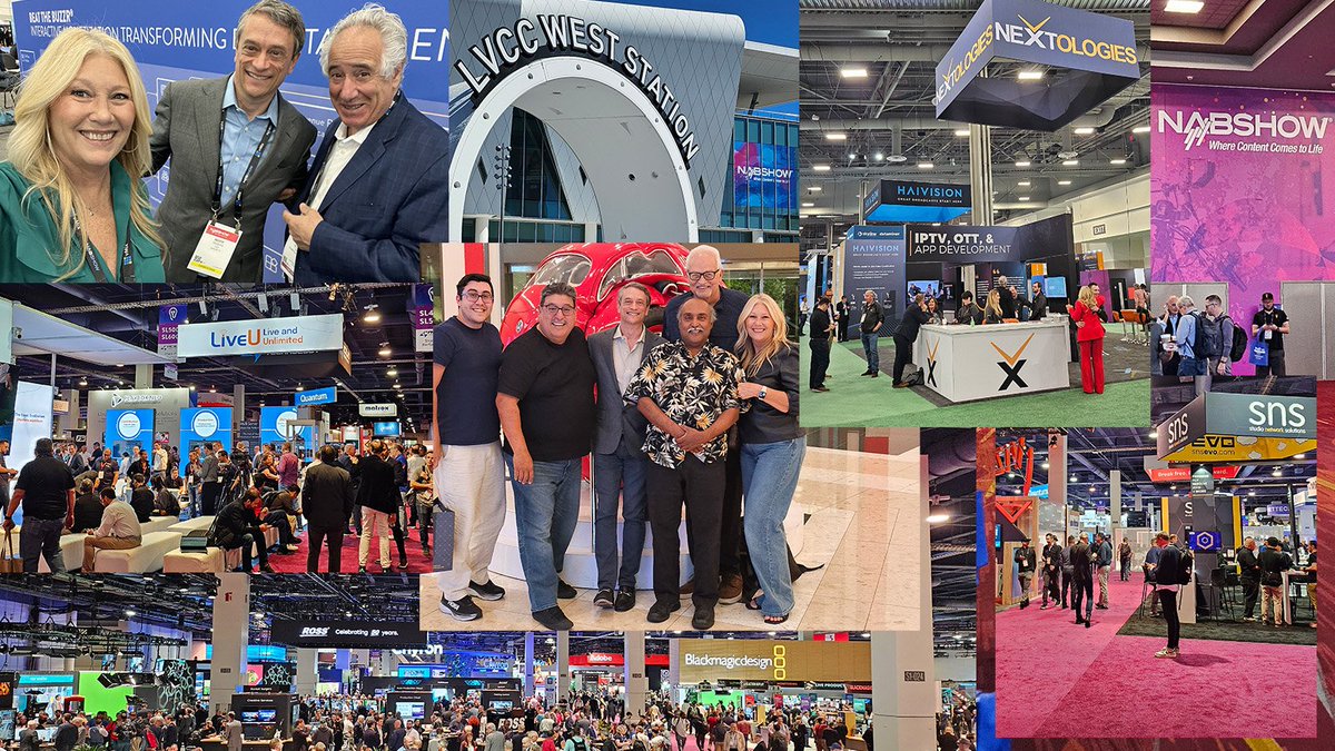 The NAB Show 2024 was a blast! Over 61,000 industry professionals gathered to explore the latest in broadcasting, media, and entertainment technology. More than half of them were attending for the first time! #NAB2024 #NABShow #Innovation #MediaAndTech #Broadcast #Cloud #AI