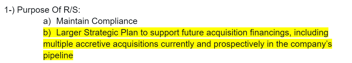 $SMFL DUE DILLIGANCE
Could easily see PR here soon

Float: ~250K
Recent 1:7 RS.
SMFL has been around since February 2022, and their whole business strategy revolves around Mergers and Acquisition. 

Acquisition closed April 8: "CEO of Smart for Life Discusses Profitable