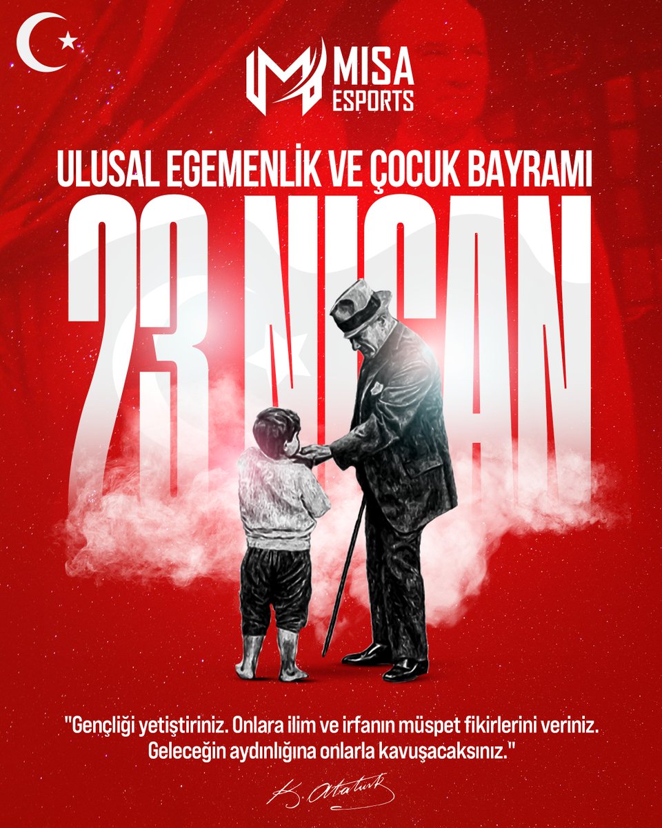 23 Nisan Ulusal Egemenlik ve Çocuk Bayramı'nı kutlar, geleceğimizin mimarları olan çocuklarımıza sevgi ve başarı dolu bir hayat temenni ederiz.

Neşe içinde geçireceğiniz bir bayram olması dileğiyle.