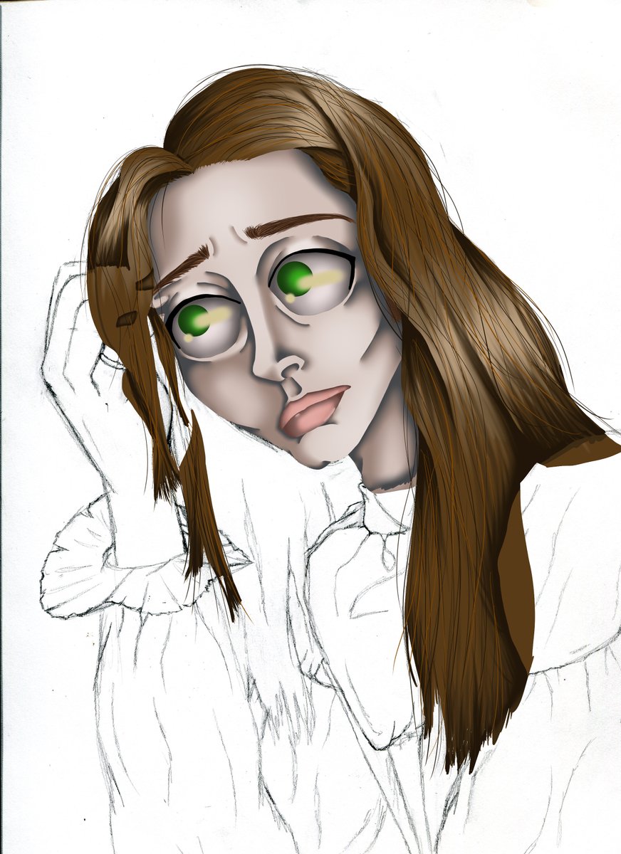 A little work in progress for Louis du Pointe du Lac! Still so much to do and a lot of tweaking needs done...

Done in Clip Studio Paint on a Huion tablet

#wip #interviewwithavampire #vampirechronicles #annerice #digitalart #digitalartist #fanart #GreenEyes #Gaunt #bigeyes