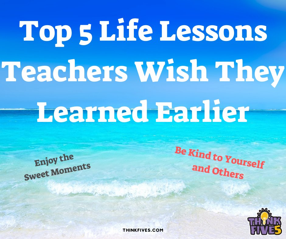 🍎 New teachers & seasoned pros, ever think. Check out ESGI & ThinkFives' 'Top 5 Life Lessons You Wish You Learned Earlier'. Wisdom isn't just for the wise; it's for the classroom. Share & inspire! 📚✨ #TeacherTalk 

Dive into the insights: thinkfives.com/edtrends/top-5…