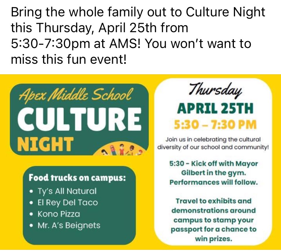 Apex Middle School (@apexmscougars) on Twitter photo 