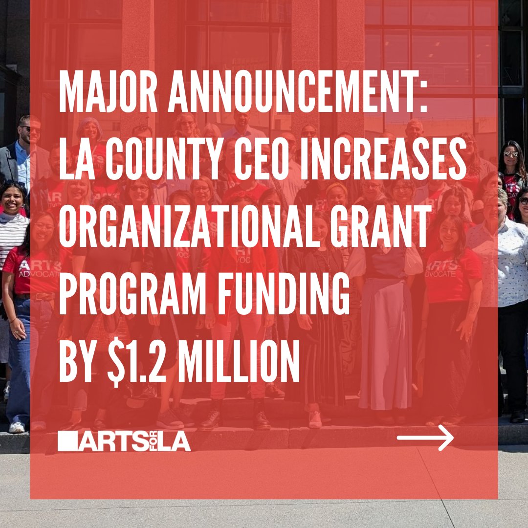 Arts For LA tweet media