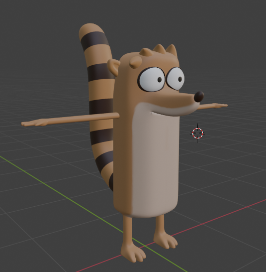_Axdolf_'s tweet photo. Mordecai can't be without his best friend Rigby in #Multiversus, new 3D model https://t.co/xh10jR0hgX