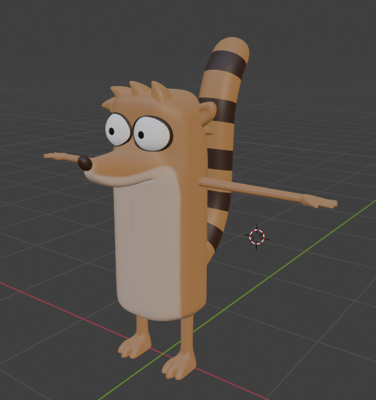 _Axdolf_'s tweet photo. Mordecai can't be without his best friend Rigby in #Multiversus, new 3D model https://t.co/xh10jR0hgX
