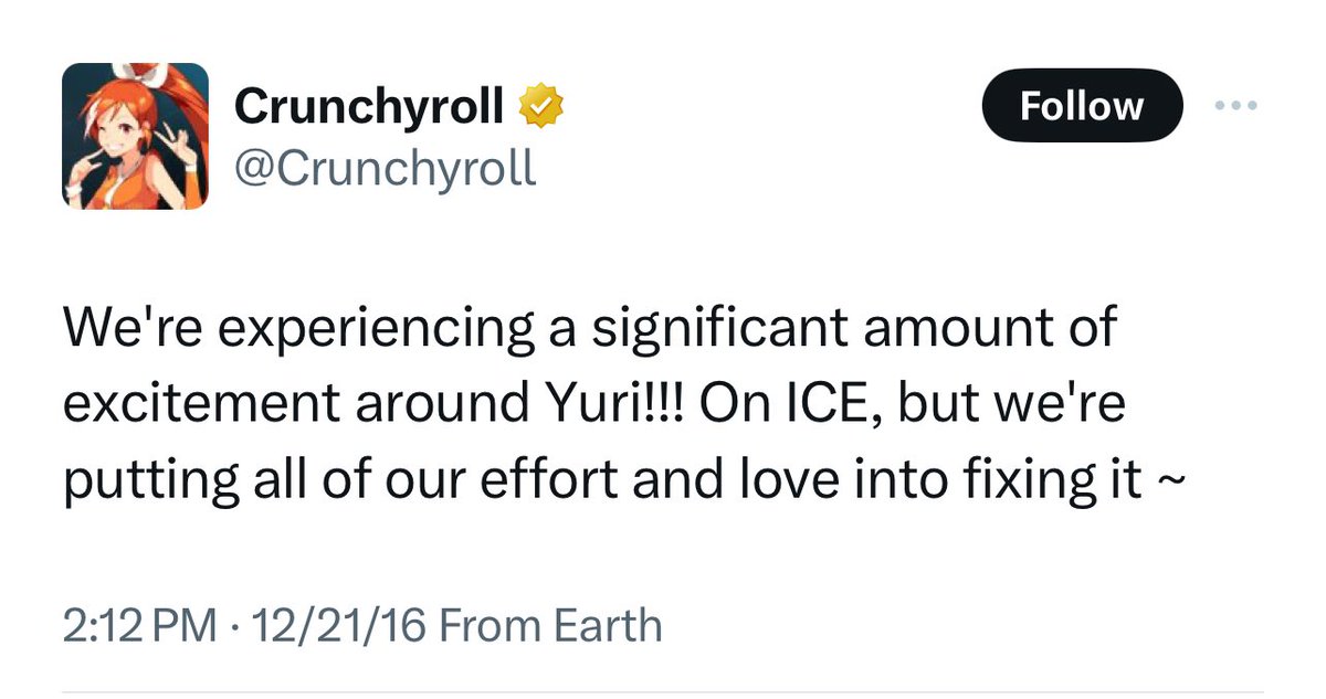 do y’all remember when yoi crashed crunchyroll????