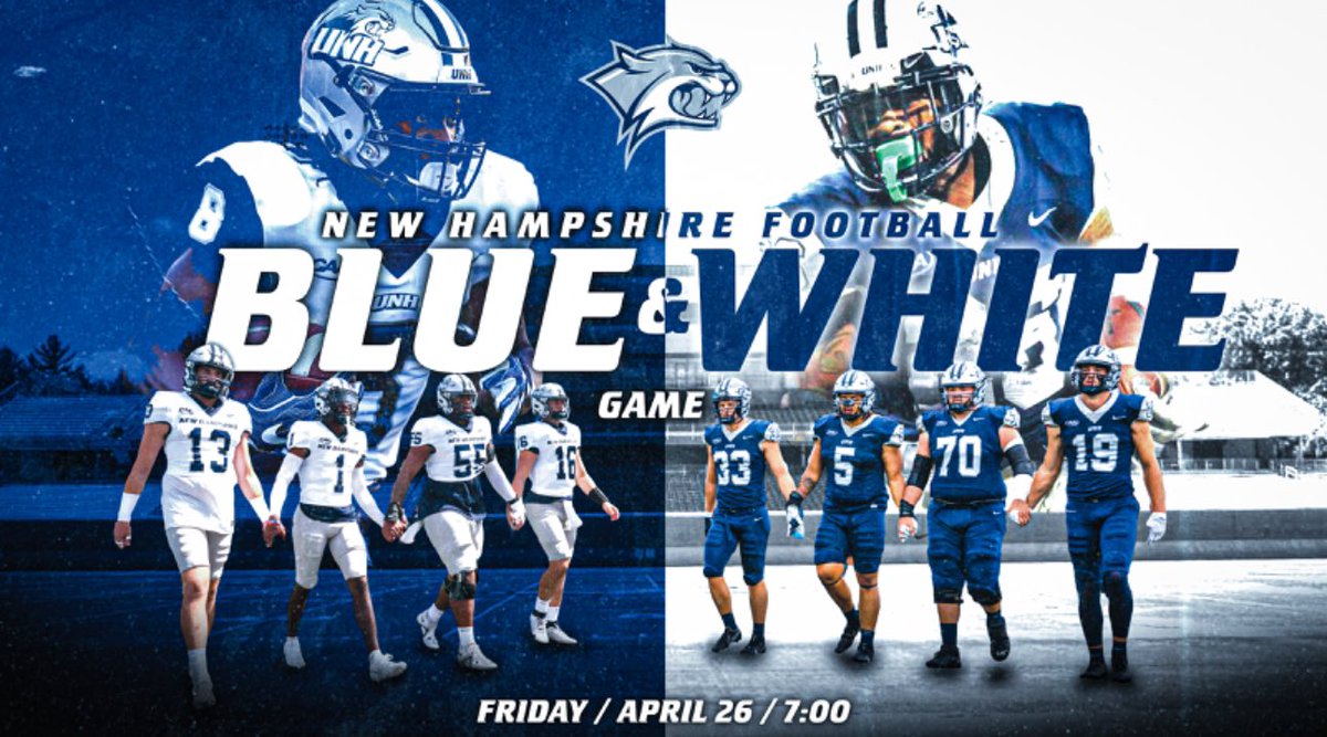 Thank you <a href="/UNH_Football/">New Hampshire Football</a> for the invite !