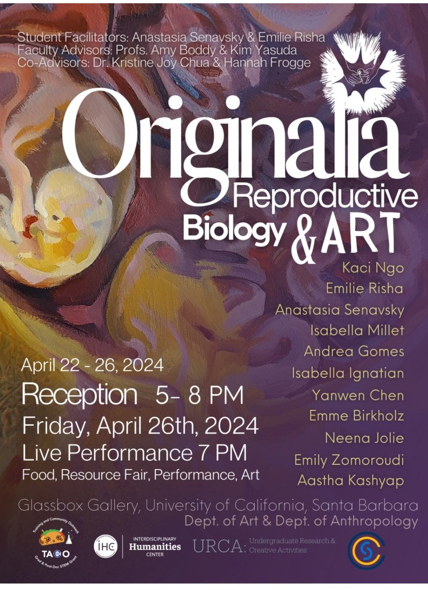 Student-led art show explores perspectives on reproductive biology news.ucsb.edu/in-focus/stude…