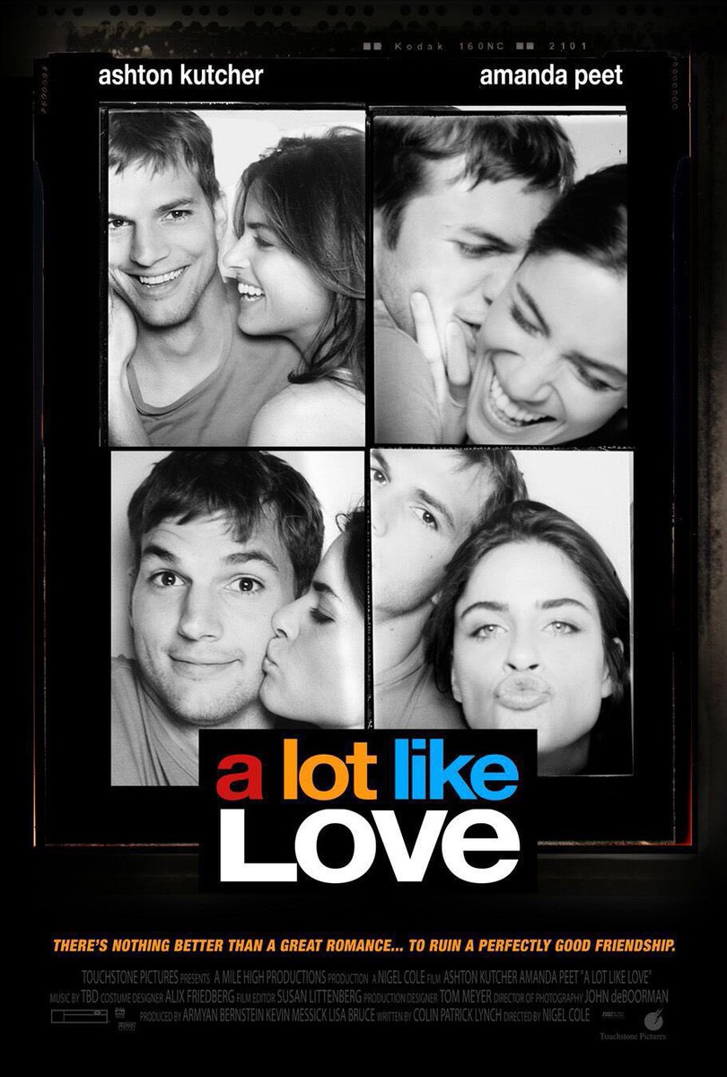 FilmNewsNos's tweet photo. 🎬MOVIE HISTORY: 19 years ago today, April 22, 2005, the movie ‘A Lot Like Love’ opened in theaters!

#AshtonKutcher #AmandaPeet #KathrynHahn @kalpenn #AliLarter @TarynManning @aquino_amy #GabrielMann #JeremySisto #MoonBloodgood #SamPancake #NigelCole https://t.co/u19Elb31FH