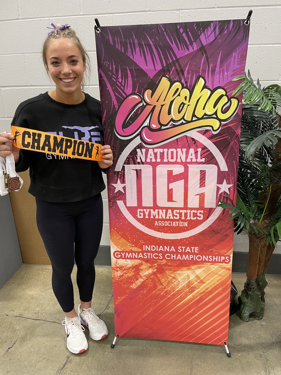 micahwright24's tweet photo. Finished out my gymnastics career on a high note! Vault and All-Around state champion! Forever grateful for this sport! https://t.co/mlMyLkvia8