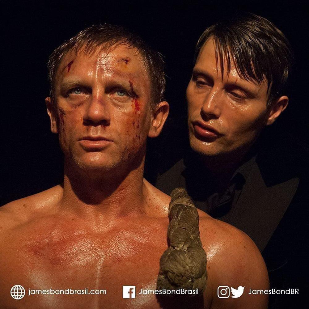 'Agora o mundo inteiro vai saber que você morreu coçando minhas bolas' - James Bond 🎥 007 - Cassino Royale #jamesbond #casinoroyale #danielcraig #madsmikkelsen