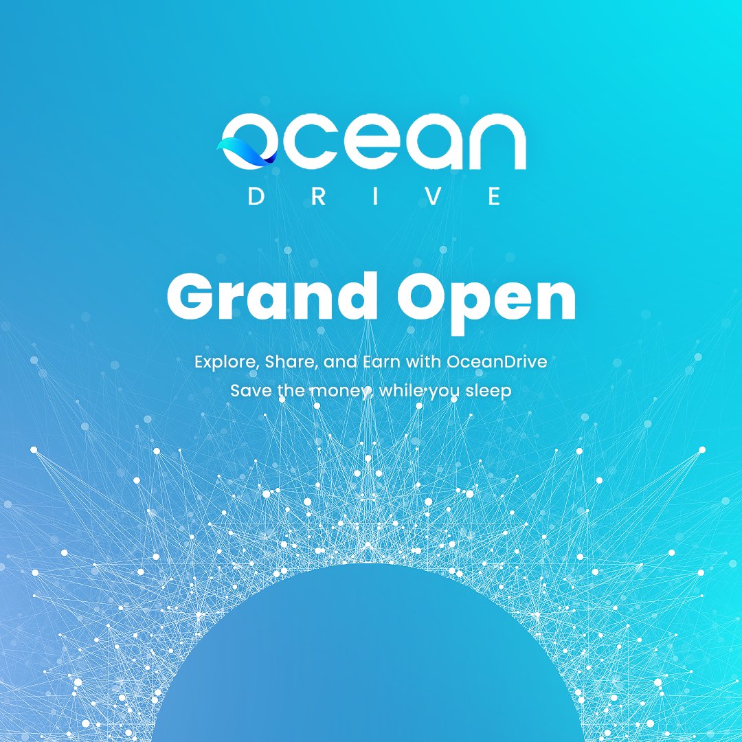 ⚡️ OceanDrive Grand Opening! Join now! 🔗 OceanDrive Download Link conun.io/ocean-drive 🔗 OceanDrive Userguide Link ➡️ EN : conun.io/user-guide/Oce… ➡️ KR : conun.io/user-guide/Oce… $CYCON #CONUN
