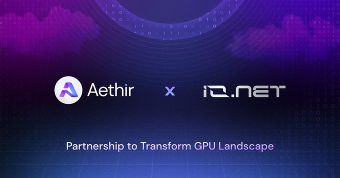 🤝@Ionet and @AethirCloud collaborate to boost GPU access and performance for AI, machine learning, and gaming.

🤝Integration of io.net's virtualization tech with #Aethir's distributed GPU cloud promises a potent, low-latency, cost-effective solution for…
