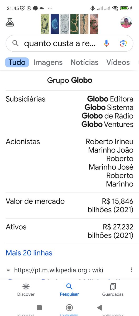 jolbin's tweet photo. @elonmusk este é o valor da Rede Globo. https://t.co/5BBy4GyR76