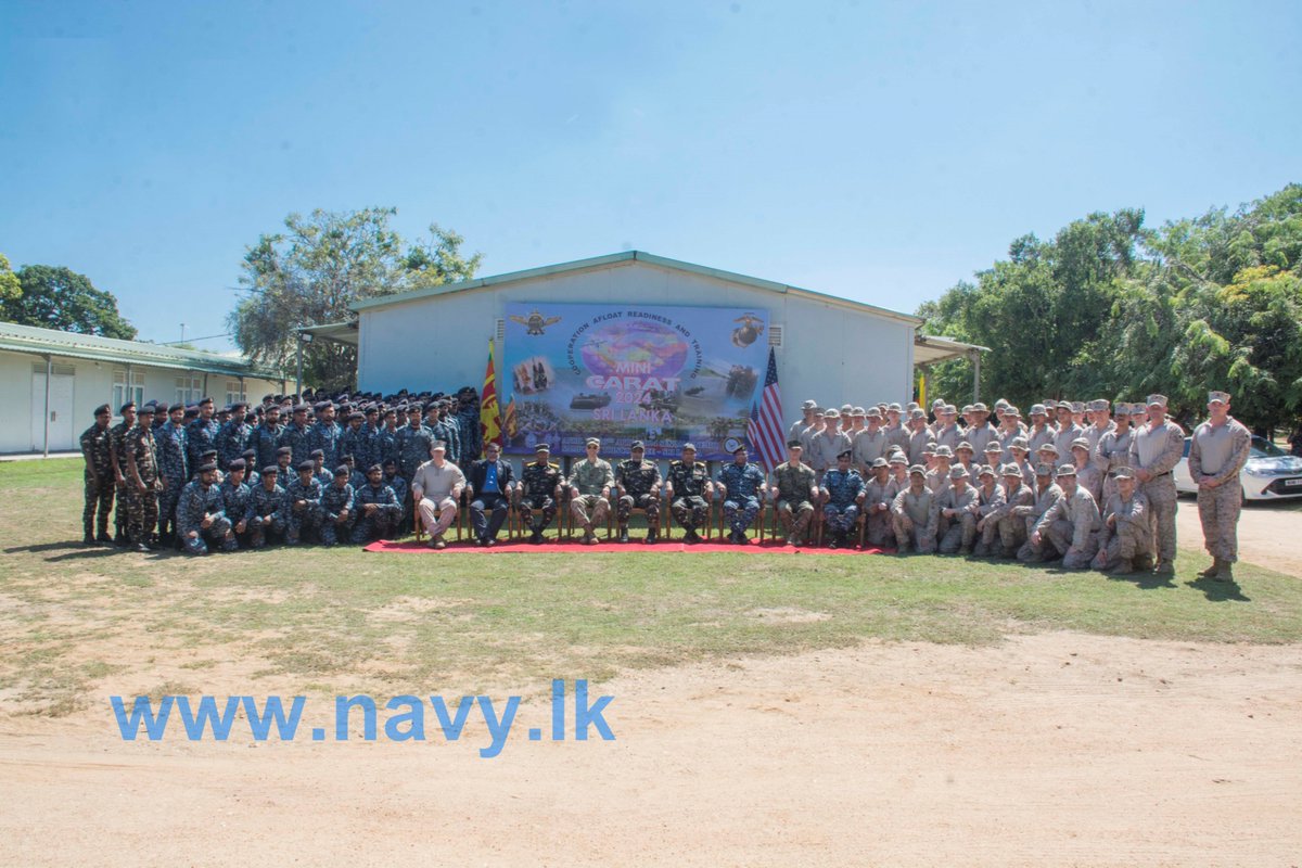 Mini Cooperation Afloat Readiness & Training (CARAT) exercise 2024 began in Trincomalee 22 Apr, underscoring strong partnership between @srilanka_navy& @USPacificFleet #SriLanka @USEmbSL