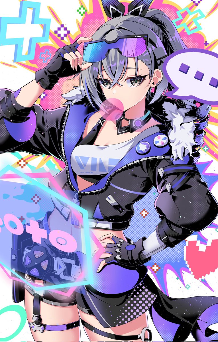 BestAnimeWaifu_'s tweet image. Silver Wolf from Honkai Star Rail. ✨