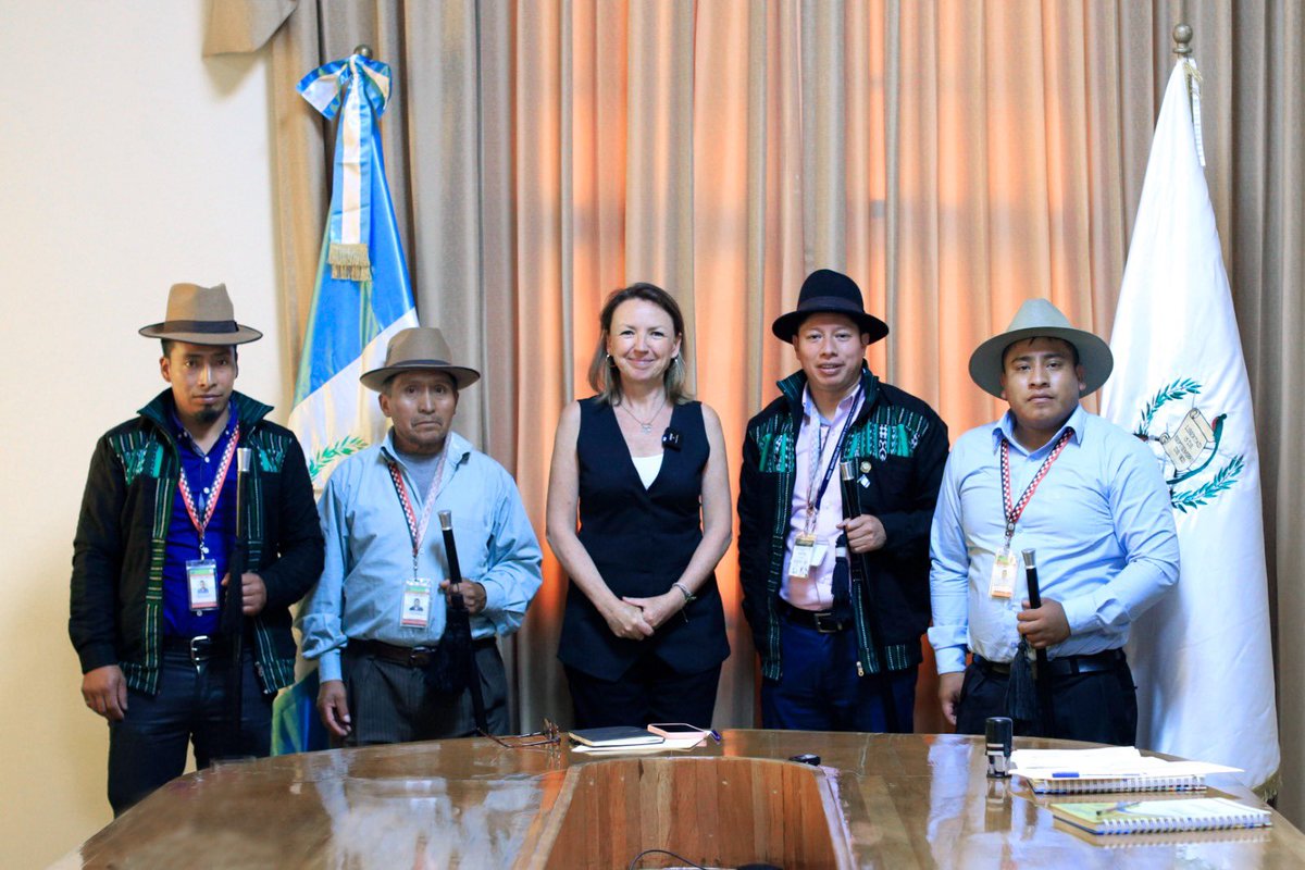 Este fue un Día de la Tierra especial, acordando trabajo compartido con la Junta Directiva de Recursos Naturales de 48 Cantones en el @marnguate 🌳💦🌲