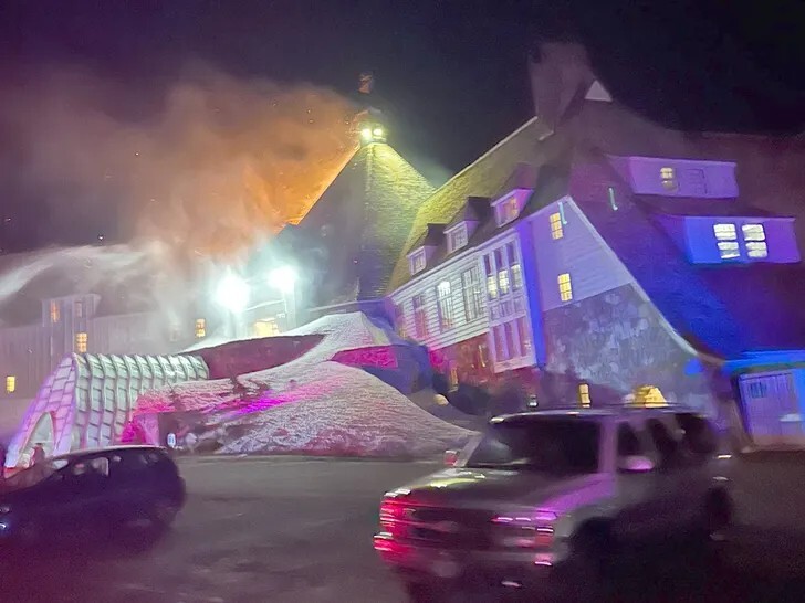 'THE SHINING' HOTEL - HORRIFYING BLAZE BREAKS OUT IN ATTIC via @tmz : tmz.com/2024/04/19/shi…