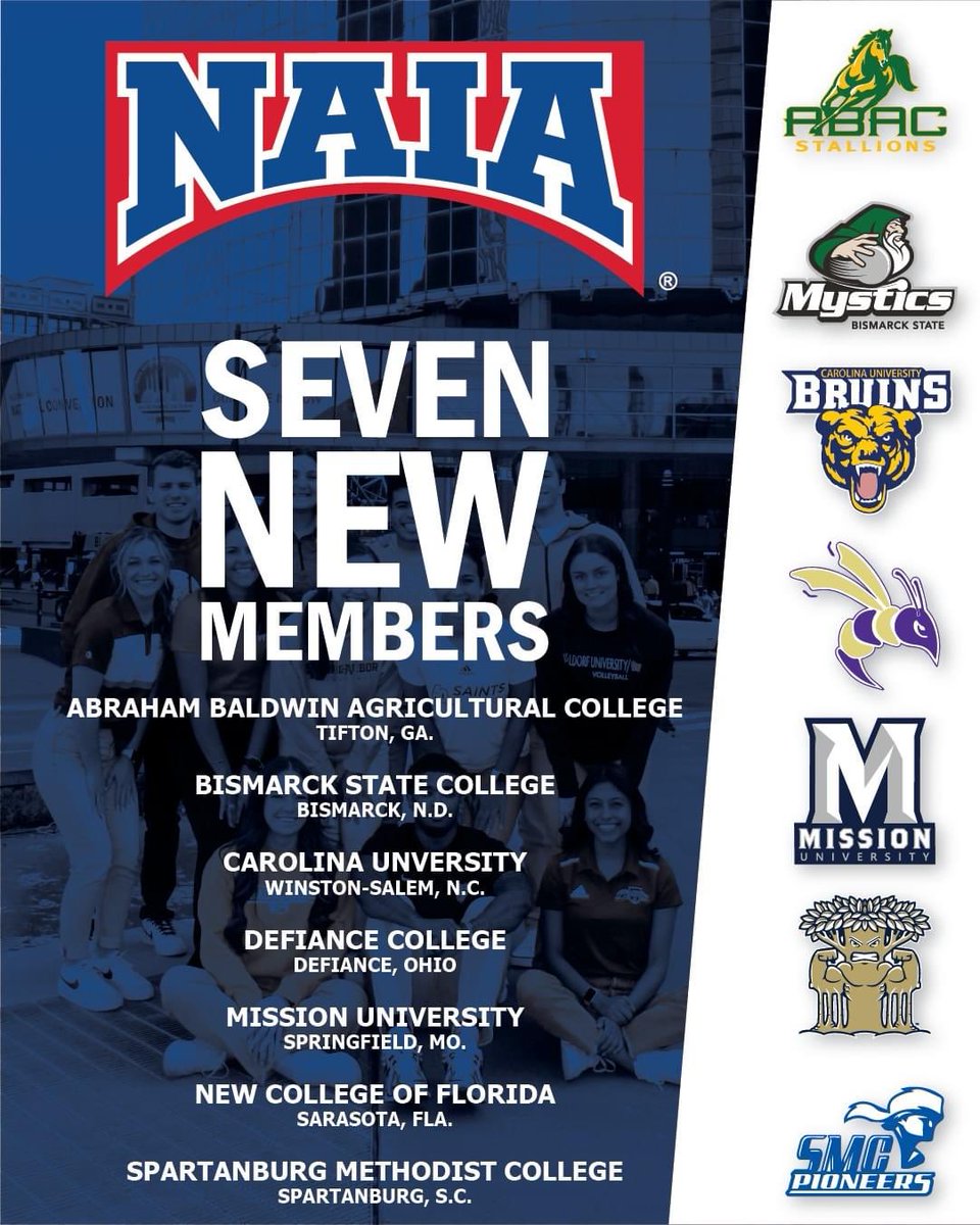 Probably a good time to share that these are the only new <a href="/NAIA/">NAIA</a> members! There are a few others who are adding basketball, this year and next, that have been NAIA in other sports already. 

If you have questions on if a school is legit or not, feel free to ask us! Here to help!