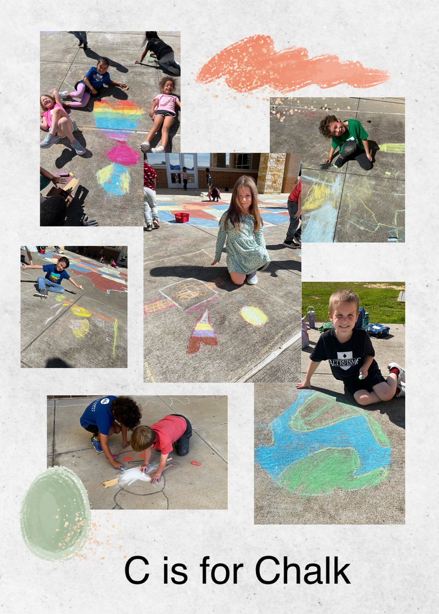 C is for Chalk Day! #bengalpride