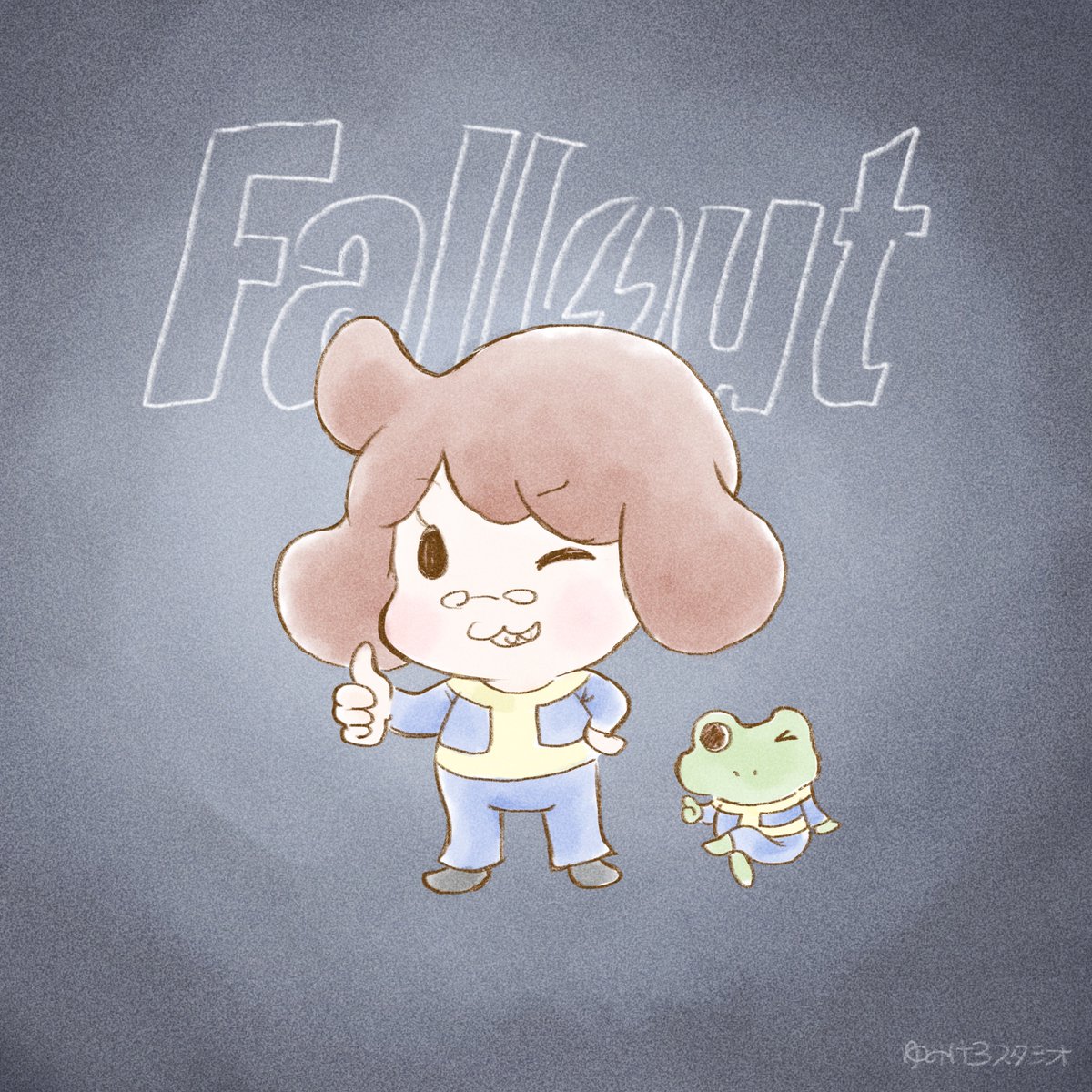 yumikeroStudio's tweet photo. #FalloutOnPrime   シーズン1、面白かったよ👍 https://t.co/7XGmUYWqkJ