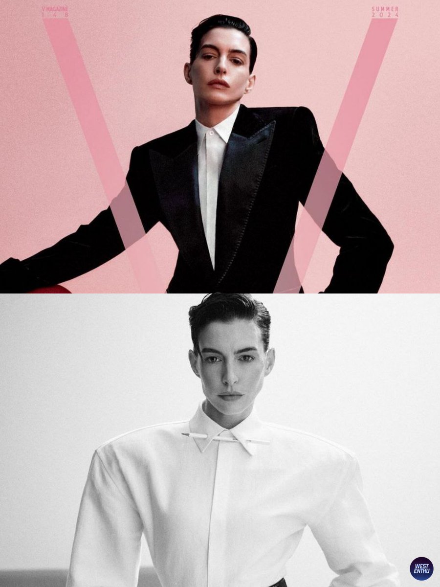 🕊 Mommy? Sorry.. Daddy? Sorry..
Anne Hathaway for V Magazine