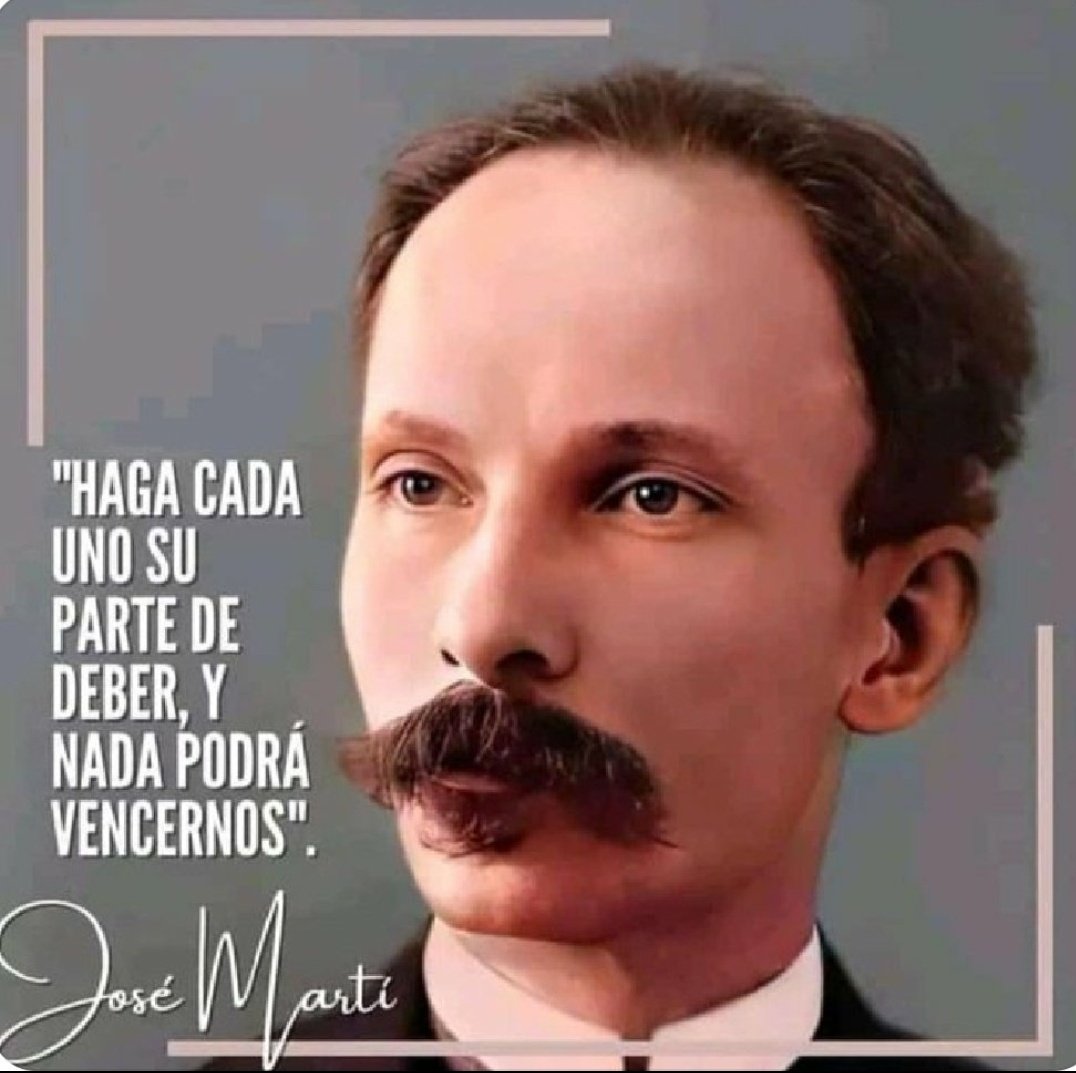 Cdo Martí fundó el PRC unió a negros y blancos,a tabaqueros q aportaron lo poco q tenían y a otros q pudieron dar un poco más, a los q entregaron armas,a los q ofrendaron su palabra.Unió a los veteranos d la guerra y aquellos pinos nuevos. Q siempre sea esa la esencia d la PATRIA