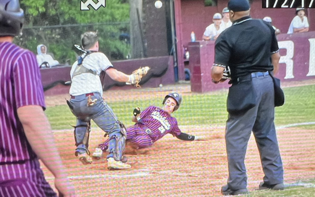 TRDispatch's tweet image. Rebels roll to 13-3 run-rule win over Raleigh to take series and advance to Round 2.