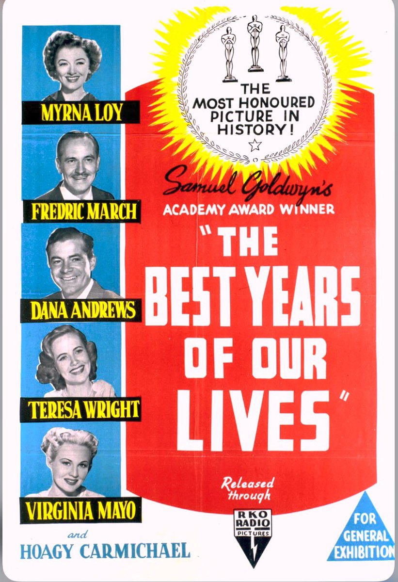 The 1945 novel by Mackinley Kantor “Glory for Me”, the basis for the Academy Award winning movie of 1946 “ The Best Years of Our Lives “