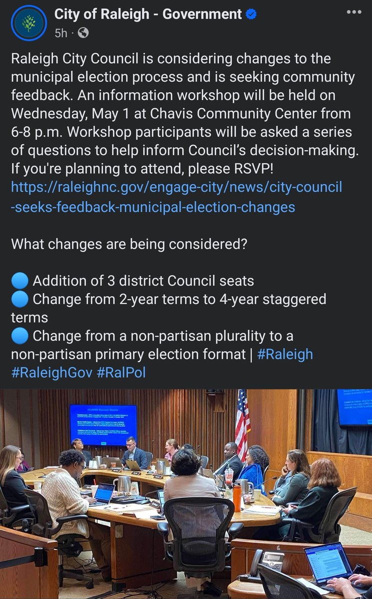 #ralpol does not need to have extended terms. 2 years is long enough and reason enough to hold politicians accountable at the ballot box.
Electjamesbledsoe.com
#raleigh #raleighnc