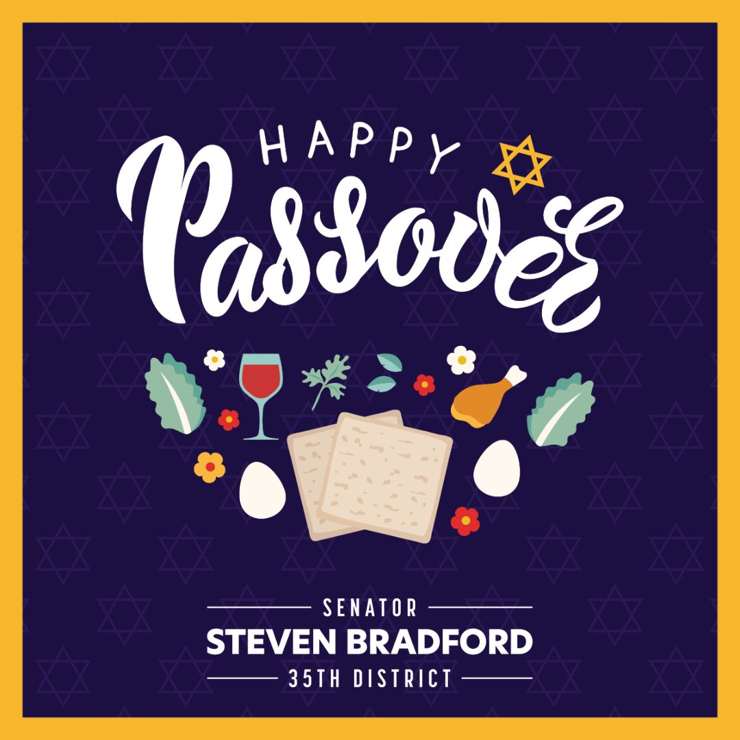 Happy Passover to our Jewish community! Wishing you and your families joy as you gather for the Passover Seder tonight.