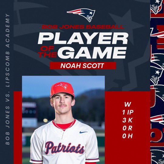 BJHSBaseball's tweet photo. Pats (36-6) win on Senior Night behind a combined 2-hit performance with 12 Ks by @kai_kuroda1, @dominic_rosa21, @Bryan2Roop, @NoahScott05, &amp; @AidanPanagos!

@NoahScott05 won the shirt!

Huge thanks to @trashpandas for allowing us to play at their park and honor our seniors!! https://t.co/v4hlpjxtQo